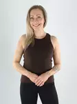 JDY naisten ribbitoppi Vaya ruskea - Toppar för damer - 141242 - 1