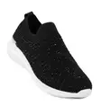 Migant naisten glitter-tennarit A923-129 musta - Migant tennarit - 138062 - 1