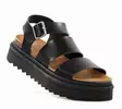 Musse&Cloud sandaler i äkta läder 1008529/NBK Martita svart - Sandaler för damer - 138152 - 3