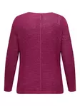Only Carmakoma pluskoon neule New Foxy pinkki - Naisten neuleet - 137062 - 2