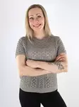 Only naisten neulottu t-paita Saga O-Neck vaaleanruskea - Naisten T-paidat - 138042 - 1