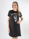 Only printillinen mekko Lucy Life musta/rebelle - Mekot ja tunikat - 138582 - 1