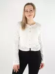 Pieces naisten neuletakki Sonnie valkoinen - Naisten neuleet - 138222 - 1