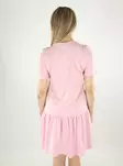 Pieces puuvillainen mekko Disso O-Neck vaaleanpunainen - Mekot ja tunikat - 140682 - 2