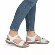 Rieker naisten sandaalit 64870-81 valkoinen - Rieker sandals - 140712 - 5