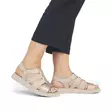 Rieker damsandaler V9101-62 beige - Rieker sandals - 135652 - 5