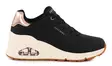 Skechers naisten tennarit 177520/BLK UNO WEDGE - HI STEPS musta - Skechers tennarit - 138072 - 2
