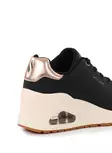 Skechers naisten tennarit 177520/BLK UNO WEDGE - HI STEPS musta - Skechers tennarit - 138072 - 5