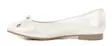 Tamaris ballerinor med fluga detalj 22105-44 pärla - Ballerinaskor - 138202 - 3