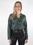 Vero Moda damskjorta chinois grön/leo - Skjortor och blusar för damer - 137502 - 1