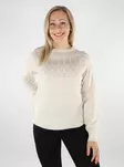 Vero Moda naisten neule Simone Nordic valkoinen - Naisten neuleet - 136822 - 1