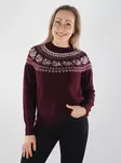 Vero Moda naisten neule Simone viininpunainen - Stickat för damer - 142312 - 1