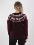 Vero Moda naisten neule Simone viininpunainen - Stickat för damer - 142312 - 2