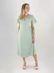 Vila naisten kietaisumekko Lovie wrap vaaleanvihrea - Mekot ja tunikat - 141202 - 1