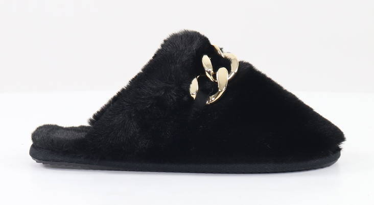 Duffy Slip-ins 86-77701, svart - Tofflor för damer - 131762 - 1