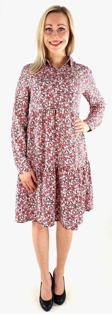 JDY Mekko New Piper musta/miniflower - Mekot ja tunikat - 133022 - 1
