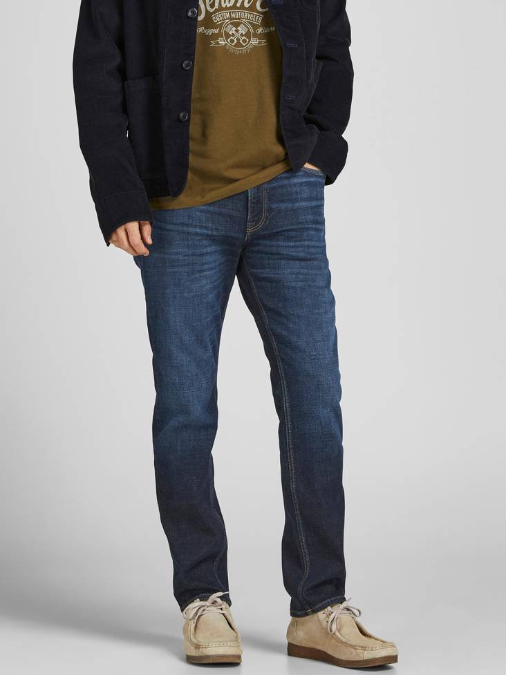 Jack&Jones miesten Regular Fit Farkut Clark org 518 sininen - Miesten farkut - 131352 - 1