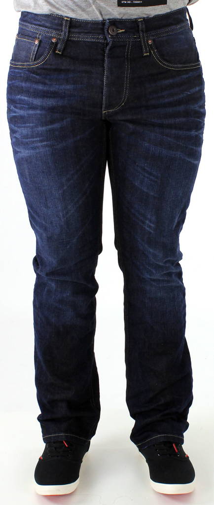 Jack & Jones herr Regular fit jeans, låg midja Clark Original jos 318 - Jeans för herrar - 115582 - 1