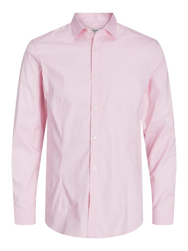 Jack&Jones stretchig Skjorta för män Parma Pink Nectar - Skjortor för herrar - 135112 - 1