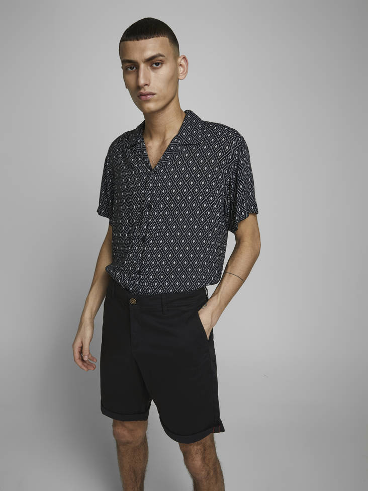 Jack&Jones miesten shortsit Bowie musta - Miesten shortsit ja caprit - 133092 - 1