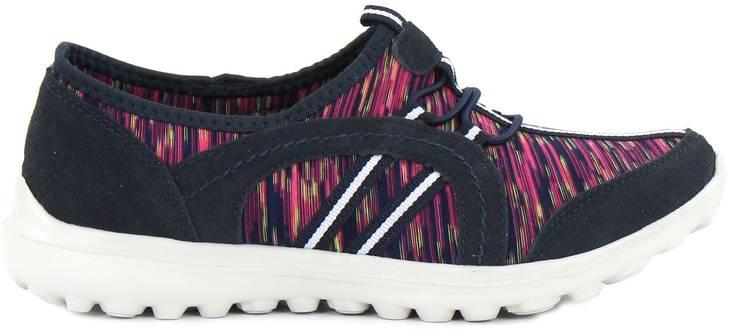 Natura dam Promenadskor Silky navy blå/multi - Promenadskor för damer - 130972 - 1
