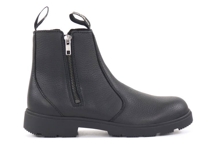 Nature Footwear naisten hirvennahkanilkkurit Tora musta - Naisten nilkkurit - 132202 - 1