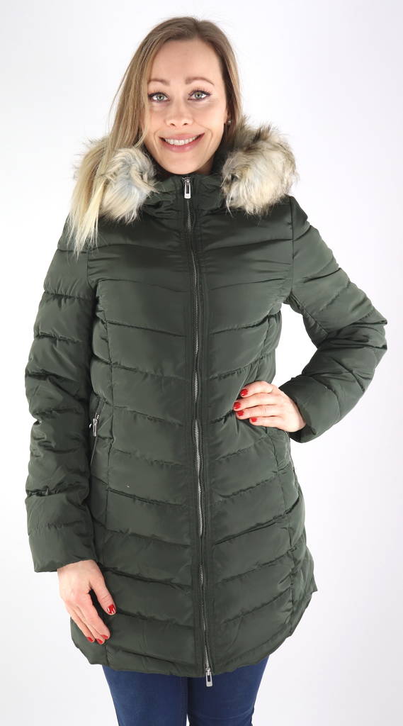 Only naisten talvitakki Newellan hood rosin - Naisten talvitakit - 132492 - 1