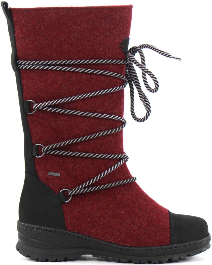 Pomar naisten Gore-tex huopasaappaat Saana wine felt - Naisten saappaat - 132282 - 1