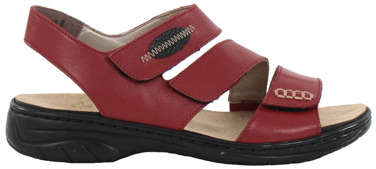 Rieker Sandaler 64753-33 röd - Rieker sandals - 123332 - 1