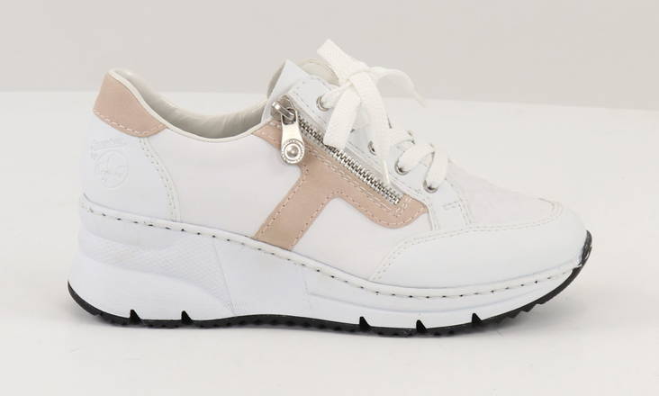 Rieker Kilklackade sneakers N6303-80 vit/multi - Rieker sneakers - 132982 - 1