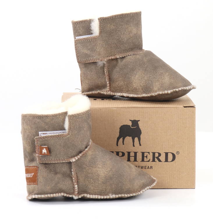 Shepherd Borås babytofflor antique creme - Barnskor - 132592 - 1