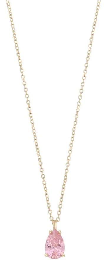 Snö of Sweden Halsband Ashley guld/rosa - Halsband - 135282 - 1