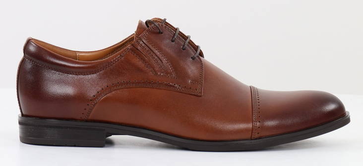Topman miesten juhlakengät nahkaa 14757 25 keskiruskea - Miesten juhlakengät - 130612 - 1