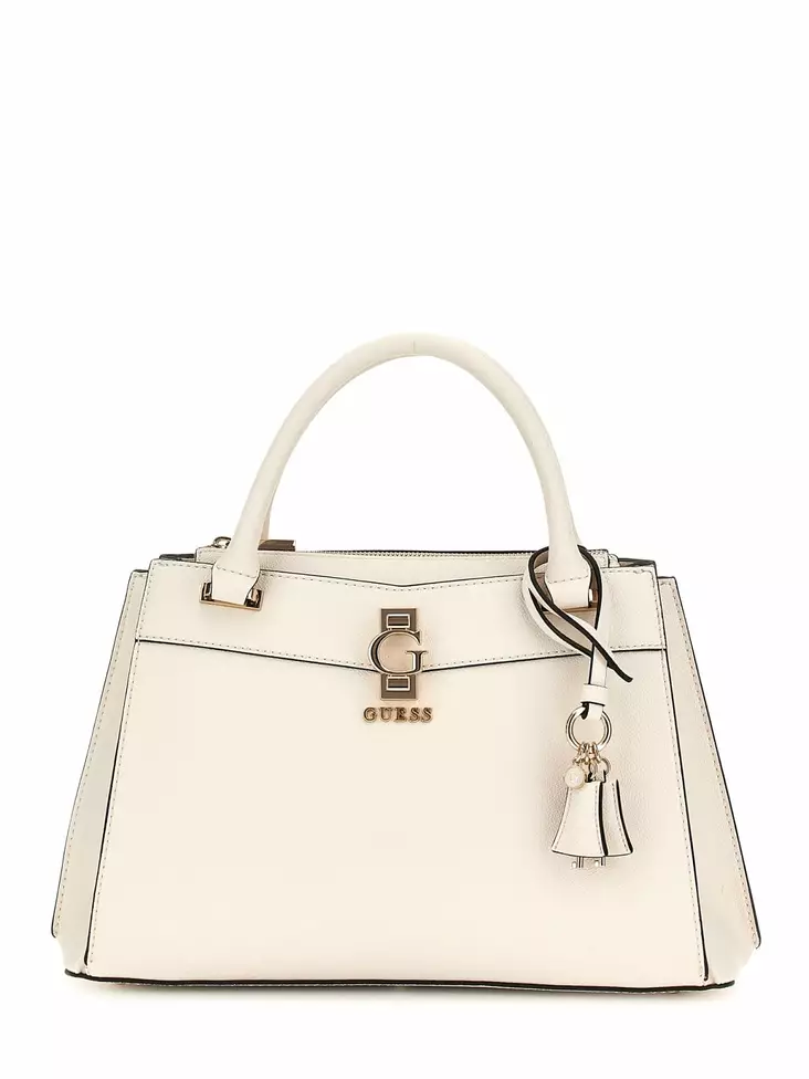 Guess olkalaukku Jorah Luxury Satchel BG9331060 stone - Käsilaukut - 136482 - 1