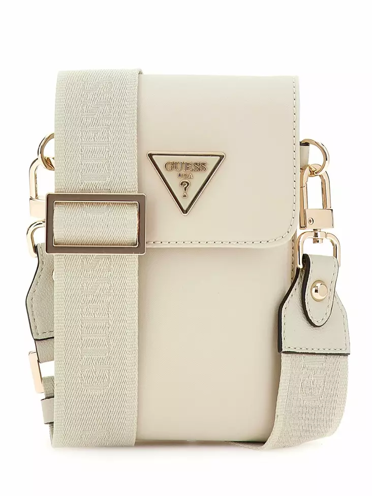 Guess Puhelinlaukku Latona flap taupe - Käsilaukut - 136512 - 1