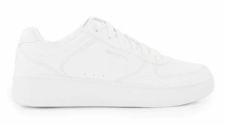 Skechers naisten tennarit 185160/WHT SPORT COURT 2.0 - CORE ESSENTIAL valkoinen - Naisten tennarit - 136632 - 1
