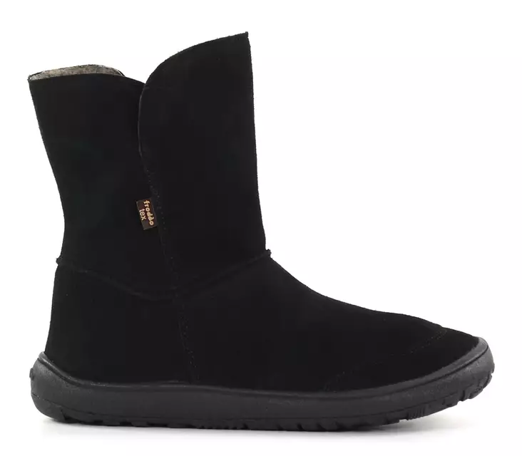 Froddo naisten varrelliset paljasjalkakengät Tex Suede G3160238-4 musta - Naisten nilkkurit - 136882 - 1