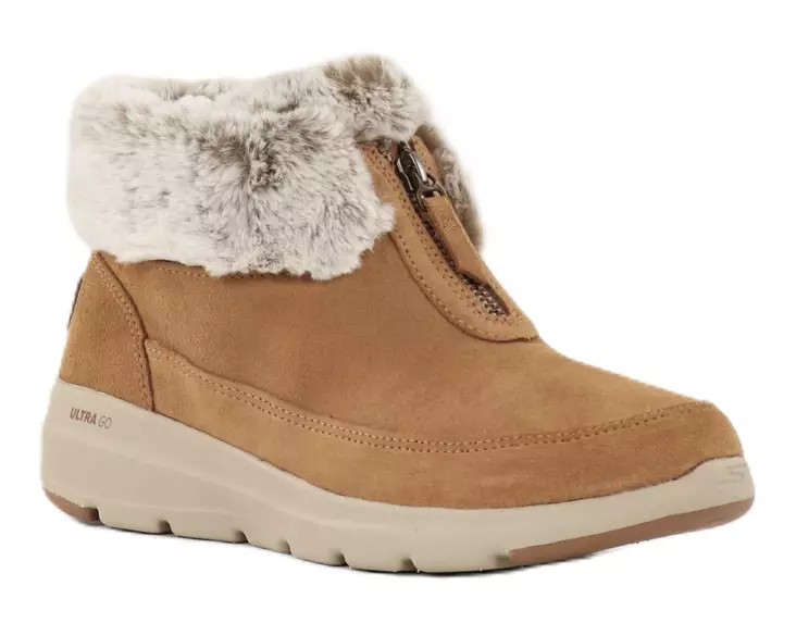 Skechers naisten nilkkurit 144145/CSNT GLACIAL ULTRA - SWEET VIBES ruskea - Naisten nilkkurit - 137132 - 1