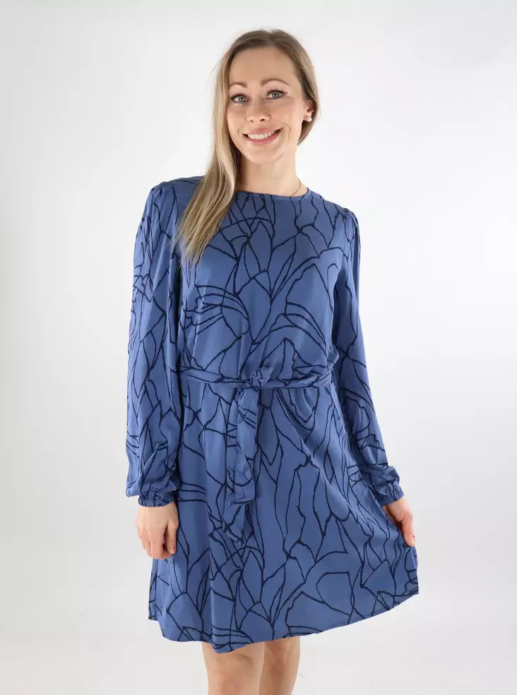 Vila mekko Paya O-Neck sininen - Mekot ja tunikat - 137392 - 1