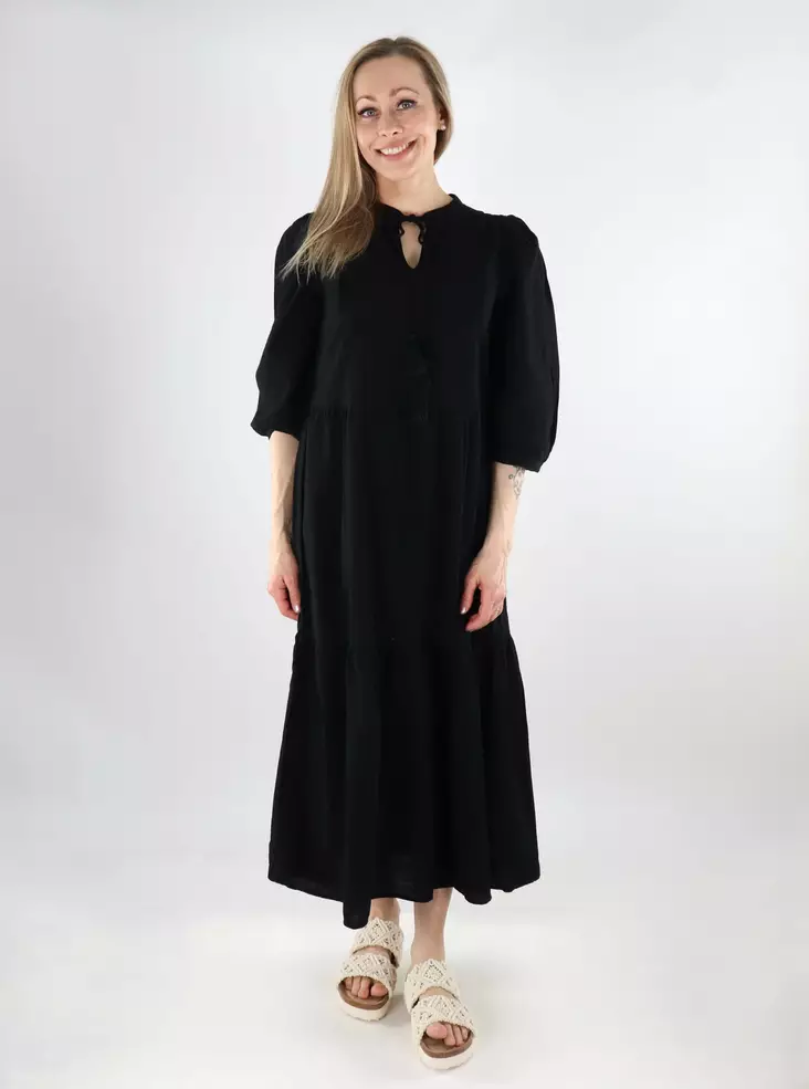 Vero Moda mekko Pretty 3/4 Long musta - Mekot ja tunikat - 138052 - 1