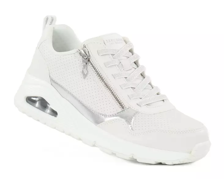 Skechers naisten tennarit 177873/WHT Uno metallic sliders valkoinen - Skechers tennarit - 141232 - 1