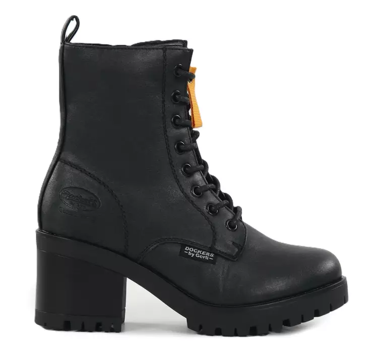 Dockers damstövletter 37CE322-610122 svart/mörkgrå - Stövletter och kängor för damer - 131662 - 5