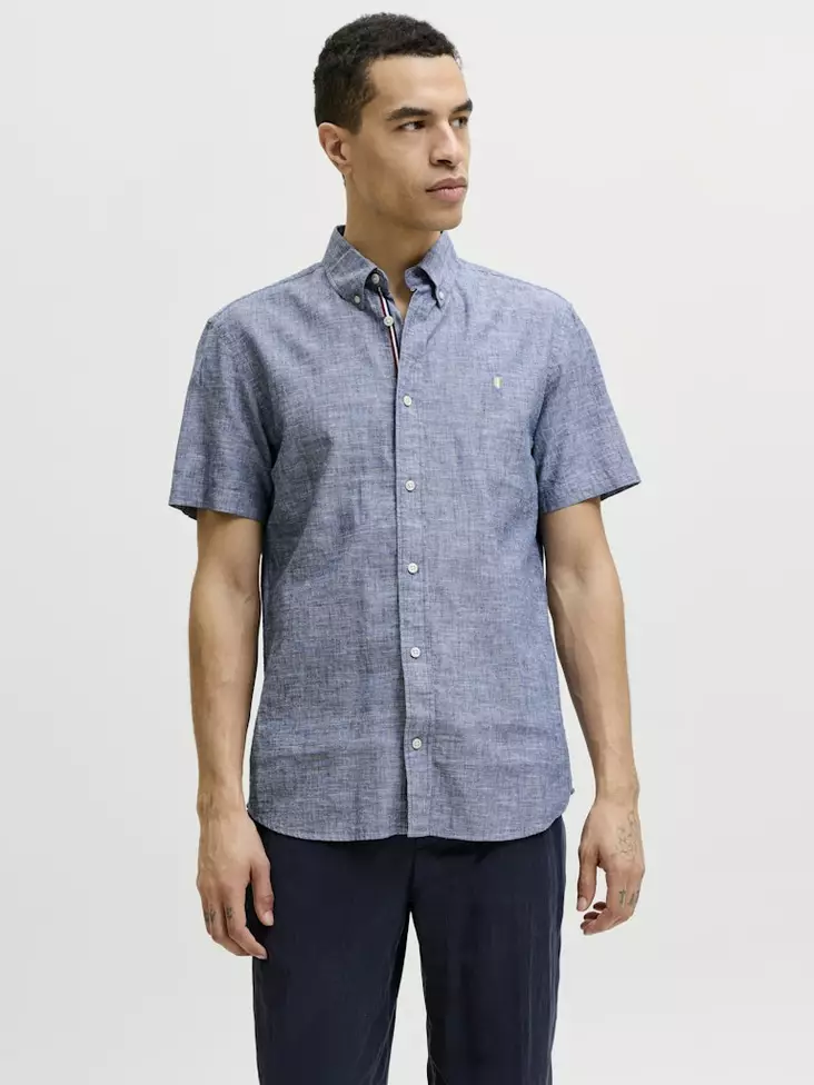 Jack&Jones Kauluspaita Blusummer faded denim - Skjortor för herrar - 141112 - 1