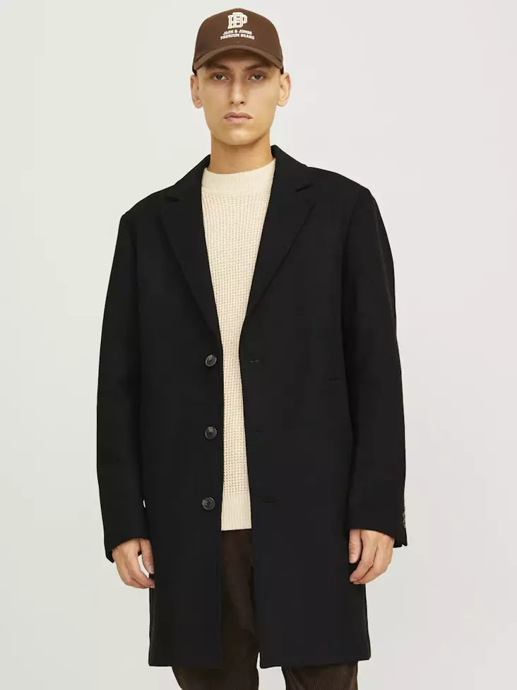 Jack&Jones ullrock herr svart - Jackor och parkas för herrar - 137072 - 1