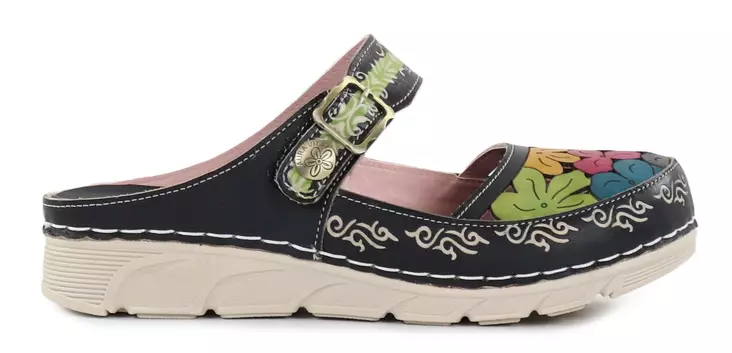 Laura Vita damslippers Dorry 24 noir - Slip-ins för damer - 140762 - 1