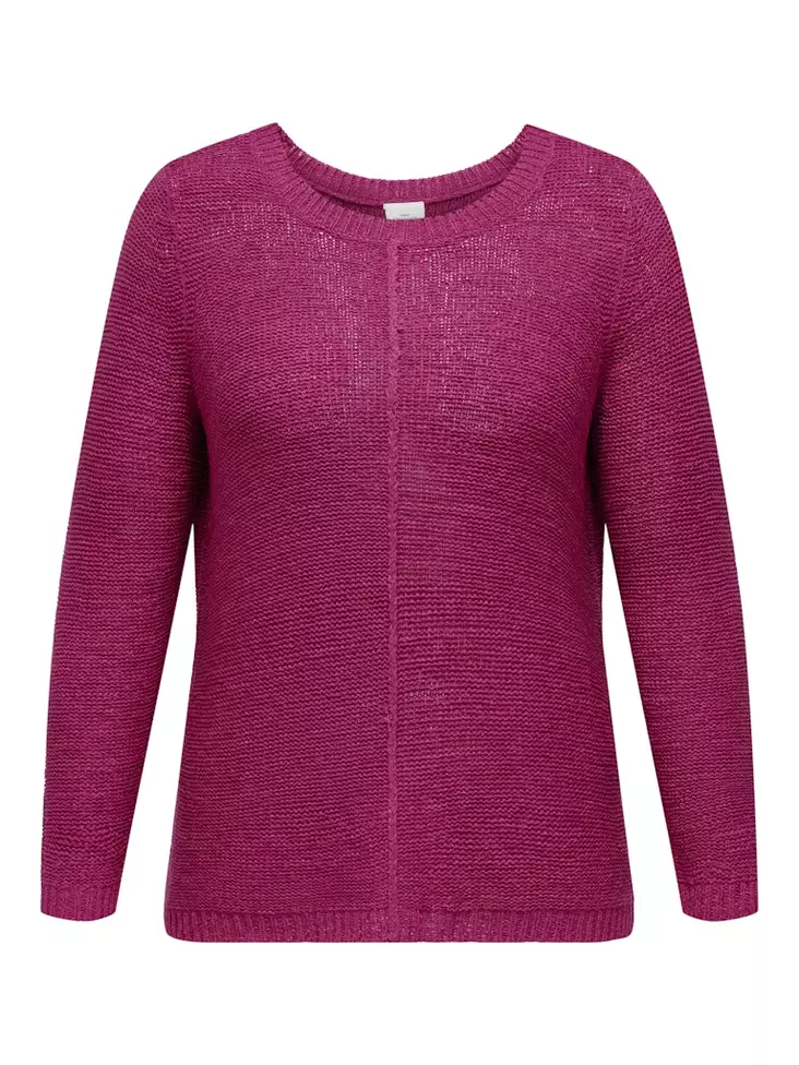 Only Carmakoma pluskoon neule New Foxy pinkki - Naisten neuleet - 137062 - 1