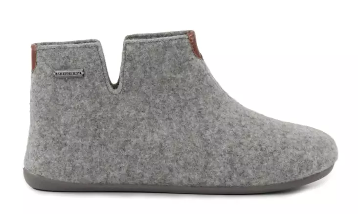 Shepherd miesten tossut Erik harmaa - Miesten aamutossut - 132272 - 1