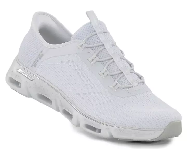 Skechers naisten tennarit 104610/WSL Glide-step valkoinen/hopea - Skechers tennarit - 141282 - 1
