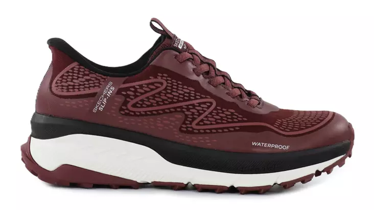 Skechers naisten vedenpitävät tennarit 180257/BUBK SWITCH BACK - MIST viininpunainen/musta - Skechers tennarit - 139572 - 1
