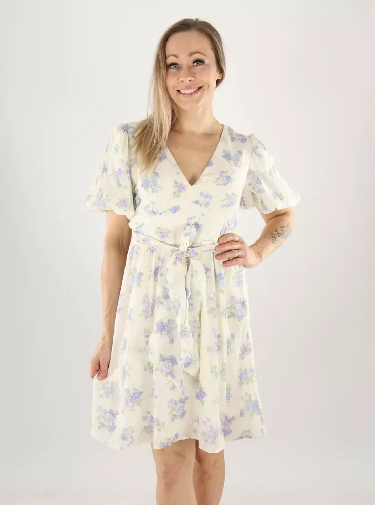 Vero Moda naisten juhlamekko Bella birch/blue bella - Klänningar och tunikor - 141042 - 1